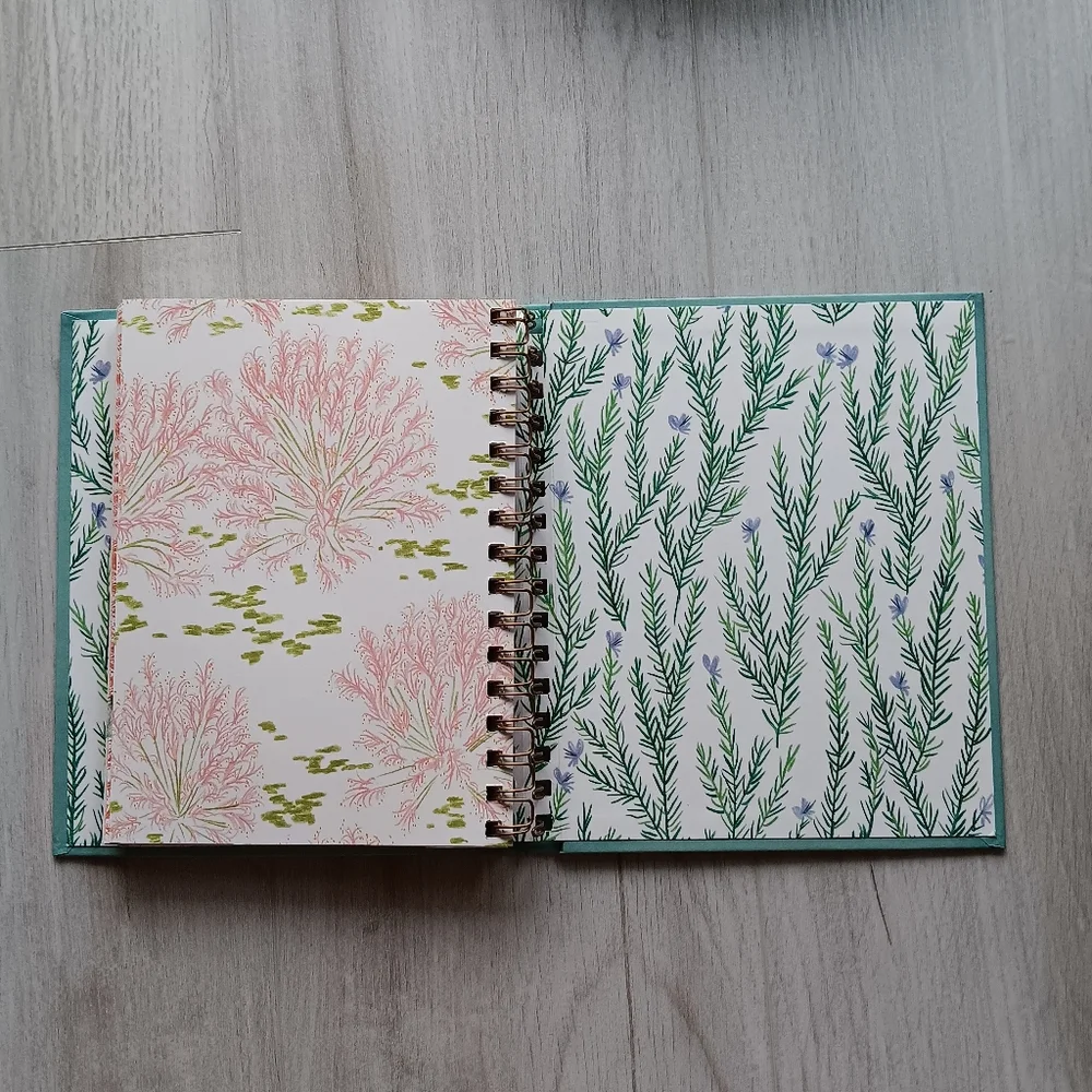 New I Love My Plants Gardening Journal Spiral Bound Sections Graphs Notes Info